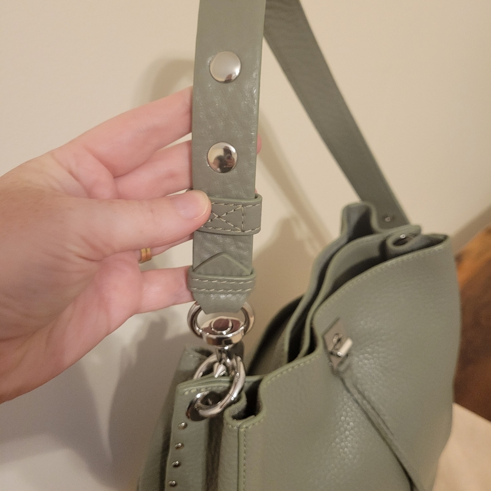 Rebecca Minkoff Gray Bucket Shoulder Bag - Picture 2 of 7